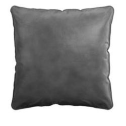 Coussin VELVET - 45x45cm - En velours déhoussable et lavable - ONYX