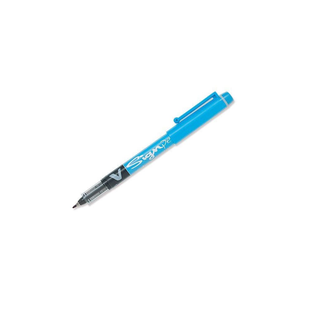 Feutre PILOT V-SIGN PEN - Trait 0.6mm - TURQUOISE //