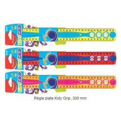 Regle plastique MAPED Kidy Grip 30 cm (Couleurs assorties) - Z