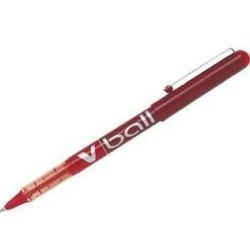 Roller PILOT V-BALL 0.5 - Pointe 0.5mm - ROUGE //