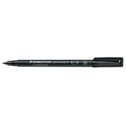 Marqueur perm. STAEDTLER OHP Lumocolor- 1mm - NOIR - 317-9 //