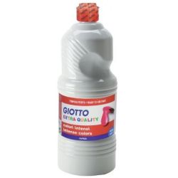 Gouache liquide 1L GIOTTO Extra Quality - BLANC**