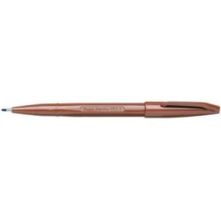 Feutre PENTEL SIGN PEN - Trait 2mm - MARRON - Z