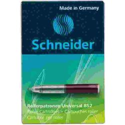 Cartouche ROUGE pour rollers SCHNEIDER Breeze, Etui de 5 - Z