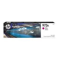 Cart HP N°973X - Magenta - F6T82AE - PageWide 86ml - 7 000 pages //