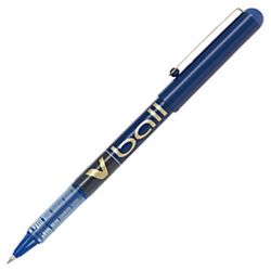 Roller PILOT V-BALL 0.7 - Pointe 0.7mm - BLEU //