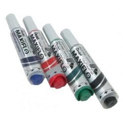 Marqueur effaç. PENTEL MAXIFLO MWL5M/4 - Ogive - 4 COULEURS XL //