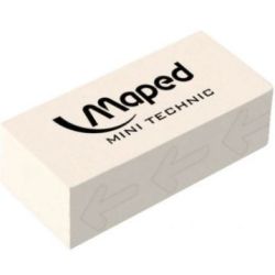 Gomme blanche MAPED Mini Technique 300 (39x18x12mm) //