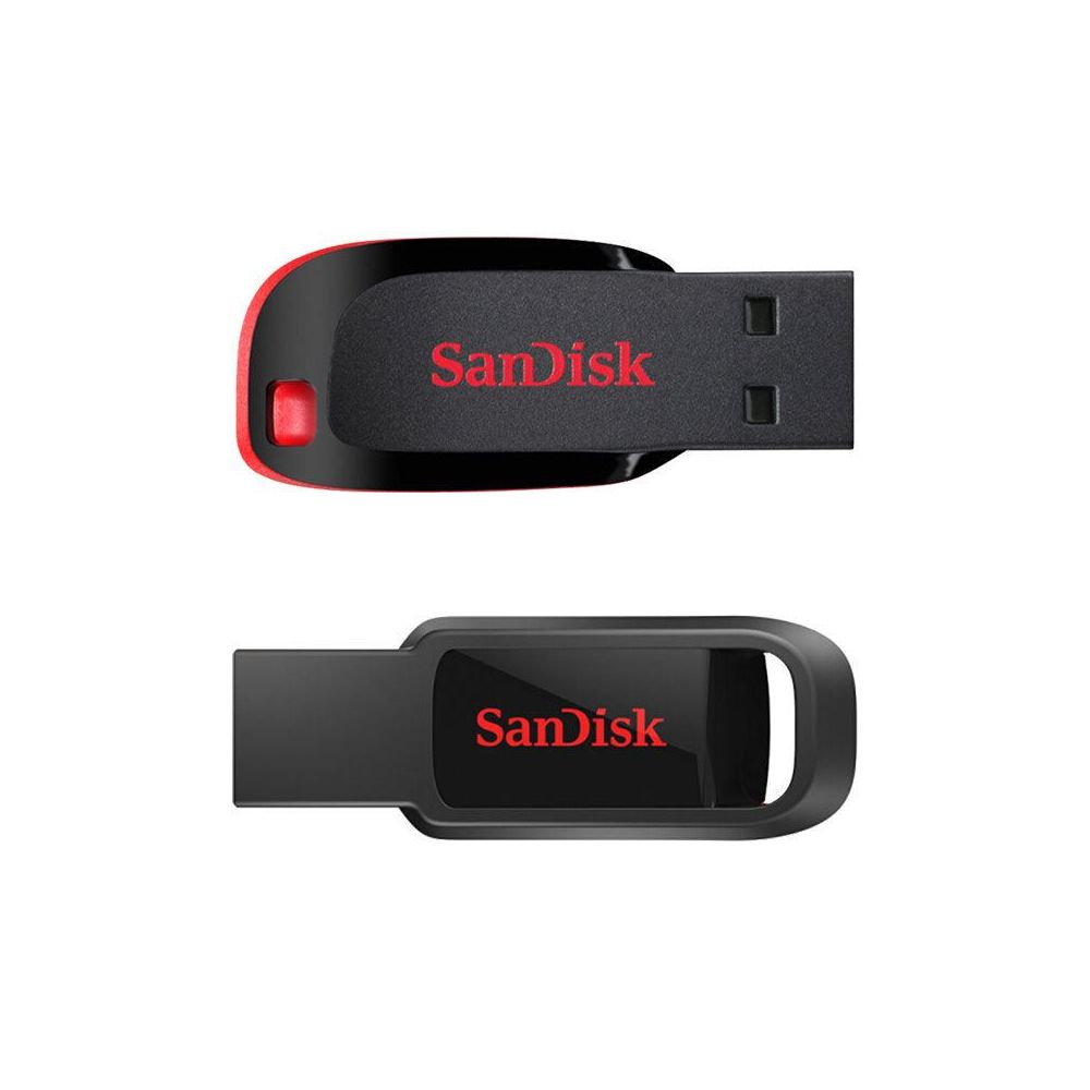 Lot de stylos clé USB SanDisk 8 Go 16 32 Go 64 Go 128 Go clé USB pouce