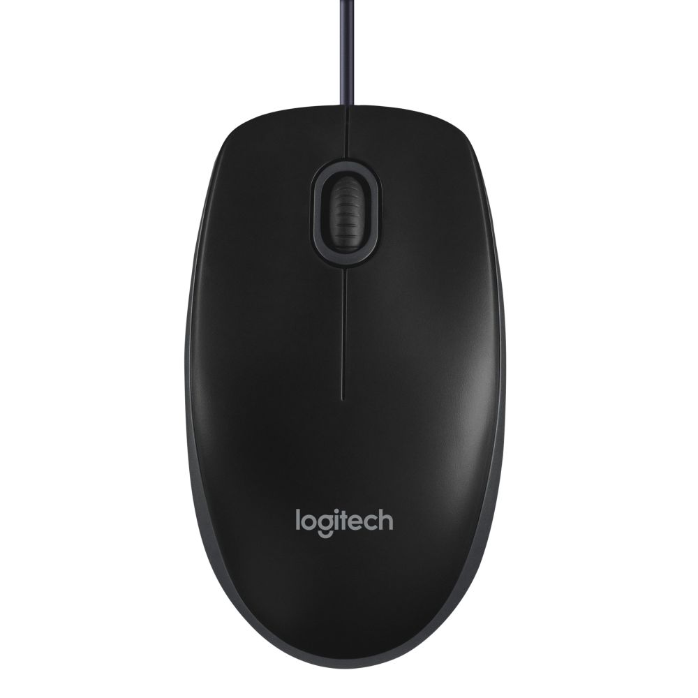 Logitech B100 souris Ambidextre USB Type-A Optique 800 DPI