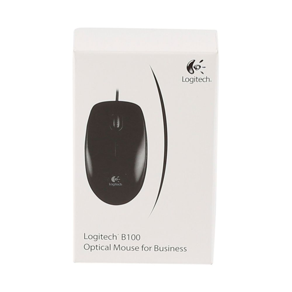 Logitech B100 souris Ambidextre USB Type-A Optique 800 DPI