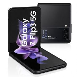 Samsung Galaxy Z Flip3 5G SM-F711BZKATUR smartphone 17 cm (6.7") SIM unique Android 11 USB Type-C 8 Go 128 Go 3300 mAh Noir