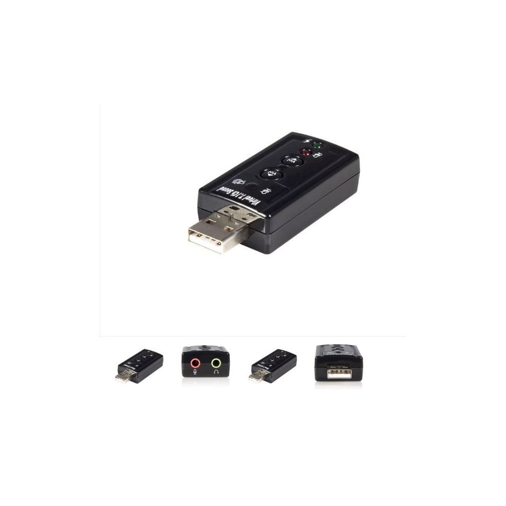 Adaptateur Carte son jack 3.5 Micro / Audio  vers USB Startech