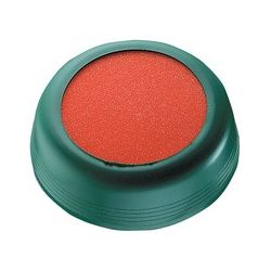 Mouilleur de bureau - diamètre 8,5cm (vert & éponge orange)