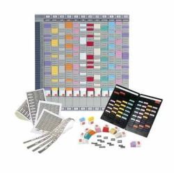 Planning (kit) NOBO Planner 12x32 fentes+ 2000 fiches ind 1.5