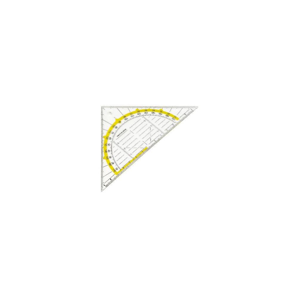 Equerre Géométrique (Rapporteur) Angle 45° - 15 cm