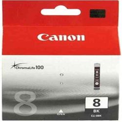 Cart CANON CLI8BK noire - Pixma iP4200/5200 - MP 500/800