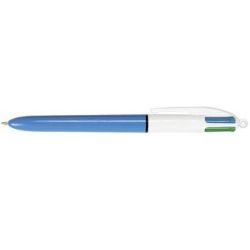 Stylo Bille BIC 4 couleurs - Pointe: 1mm - Tracé : 0.4mm 