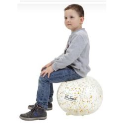 Ballon assise enfant - 4 pieds - SIT n GYM - D 35cm - TRANSPARENT
