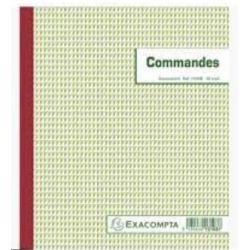 Manifold COMMANDES - 21 x 18cm - 50 Tripli - EXACOMPTA - Réf:13103E