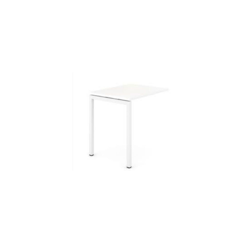 Retour Bureau EASY - 90x50xH75cm - BLANC