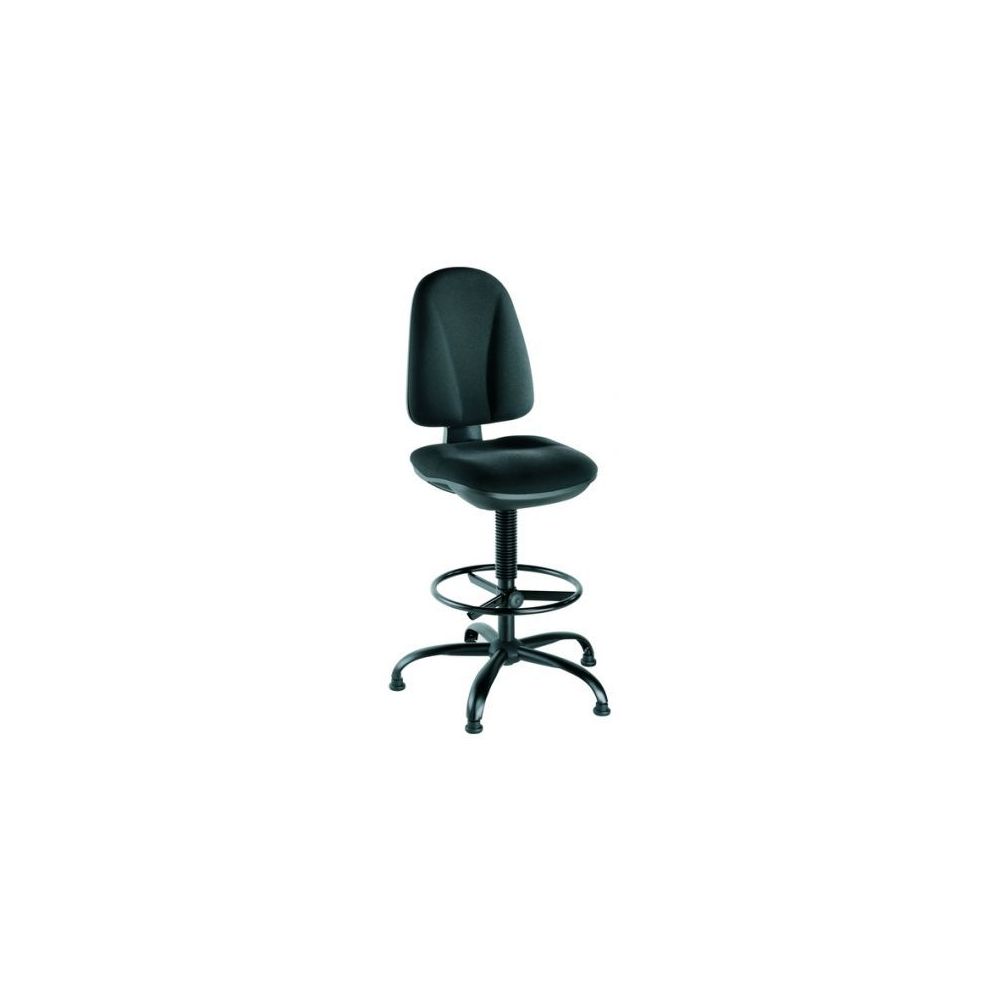 Fauteuil Technique WEBST@R RB  / tissu noir (hauteur assise 60/85cm)