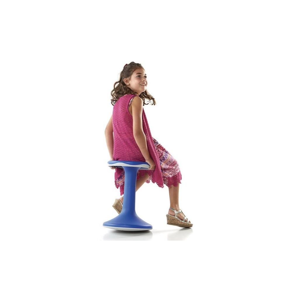 Tabouret assise dynamique TILO - H: 45 cm - BLEU - NSFP