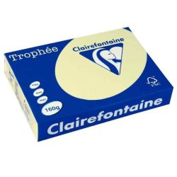 Rame A3 - 160g - Jaune Canari CLAIREFONTAINE (250 f) //