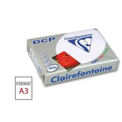 Rame A3 - 100g - Blanc DCP CLAIREFONTAINE (500 f.) - Ref: 1822 //
