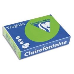Rame A3 - 80g - Vert Menthe - CLAIREFONTAINE (500 f) //