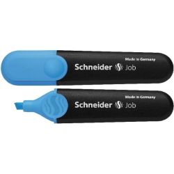 Surligneur SCHNEIDER Job - Trait 1 à 5mm - BLEU FLUO //