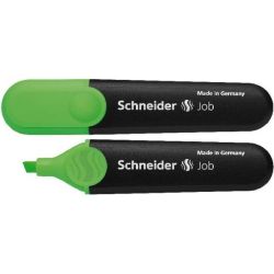 Surligneur SCHNEIDER Job - Trait 1 à 5mm - VERT FLUO //