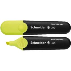 Surligneur SCHNEIDER Job - Trait 1 à 5mm - JAUNE FLUO //