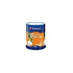 DVD-R VERBATIM imprimable 4.7Go - 16X blanc (par 100) //