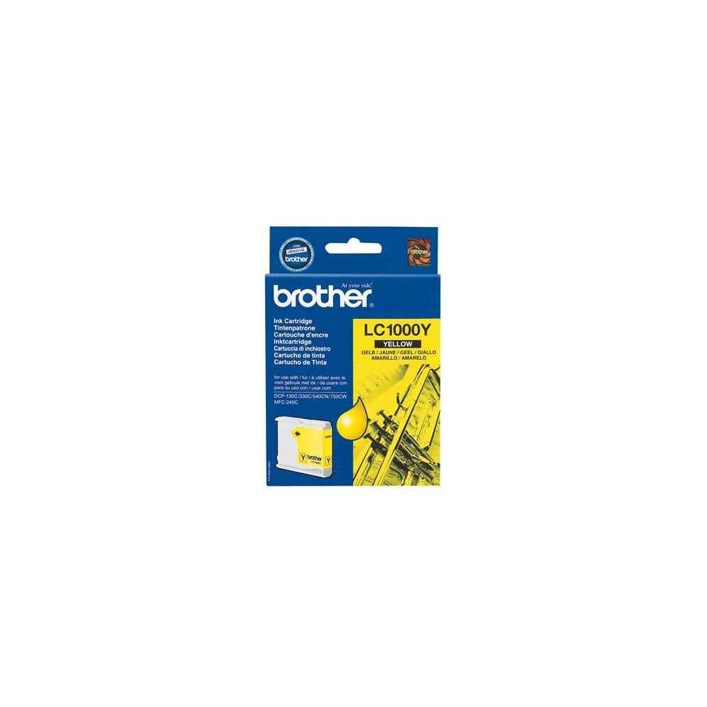 Cart BROTHER - LC1000Y ou LC57Y - Jaune - 1355/1360/1460/1560 - Z