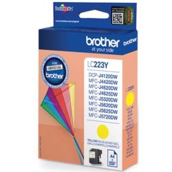 Cart BROTHER - LC223Y - Jaune - DCP-J4120/J562/MFC-J4420/4620 //