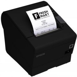 Imprimante EPSON PDV TM-T88VI noire Série + USB + Ethernet + PS-180