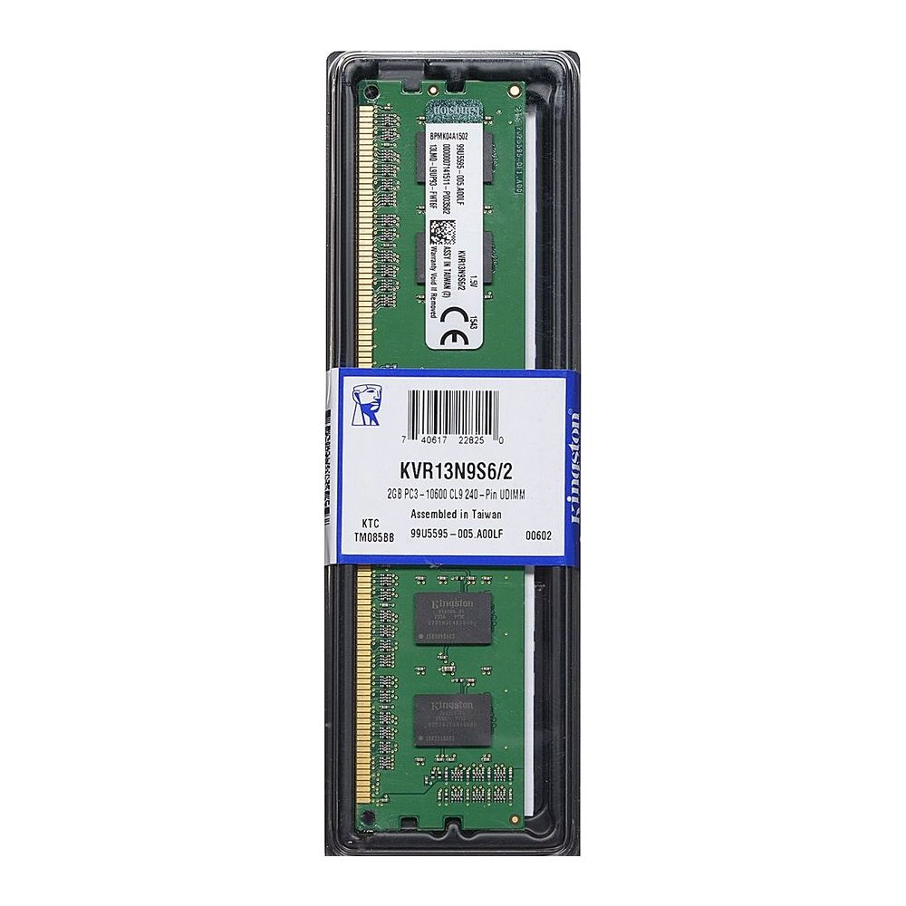 Mémoire DDR3  DIMM 2Go 1333MHz Kingston - Z