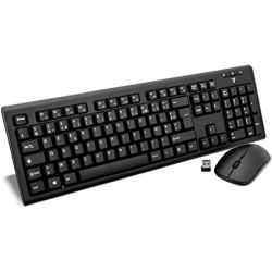 Clavier souris sans fil V7 //