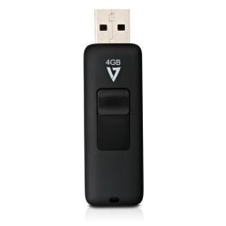 Clé USB 2.0 - 4 Go - V7 - Noir //