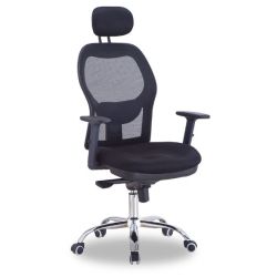 Fauteuil JIMMY - Tétiêre + Accoudoirs - Coloris Noir