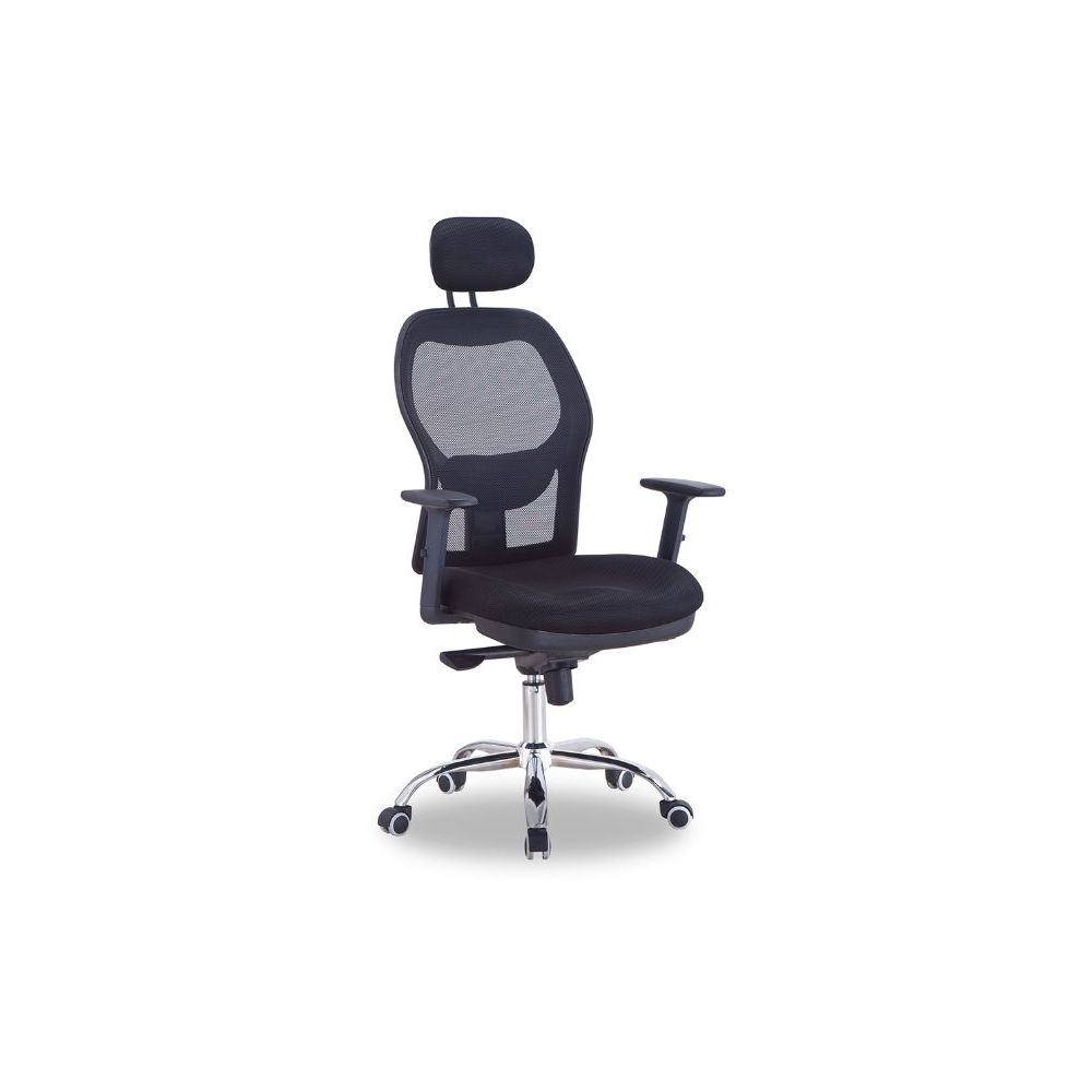 Fauteuil JIMMY - Tétiêre + Accoudoirs - Coloris Noir