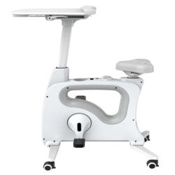 Bureau Vélo First - Table 60 x 50 cm - Charge Max : 130Kgs - Blanc