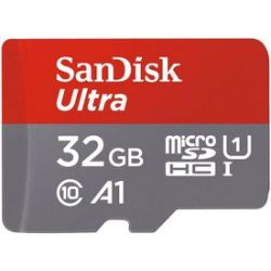 Carte mémoire MicroSDHC  32Go - Classe 10 - SANDISK + adaptateur