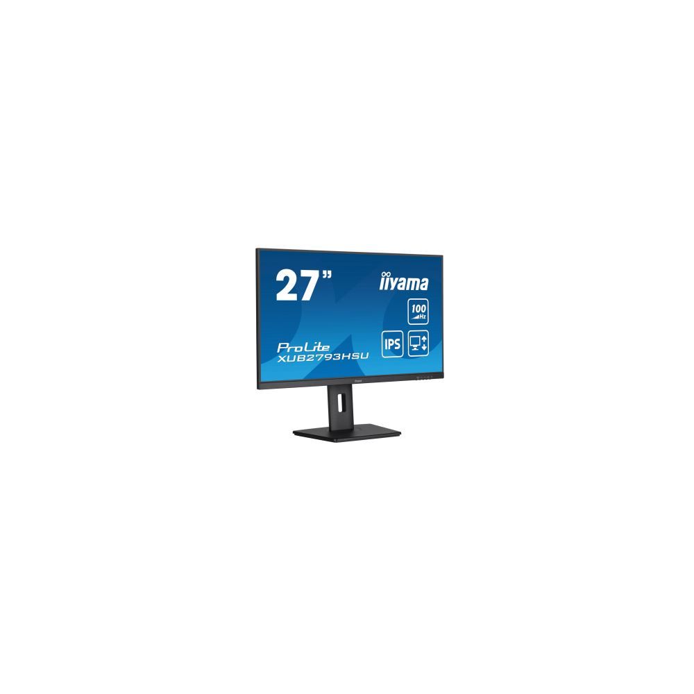 Moniteur 27" IIYAMA ProLite XUB2793HSU-B6 1920x1080-DP/HDMI [HDMI] //