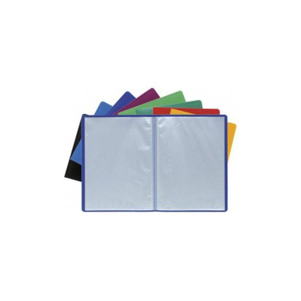 Protege Document PVC - OPAK - A4 - 20 vues - EXACOMPTA - NOIR //