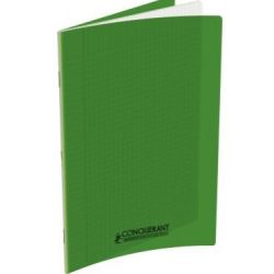 Cahier 24x32cm Séyès 96 p Piqûre 90g Polypro VERT **