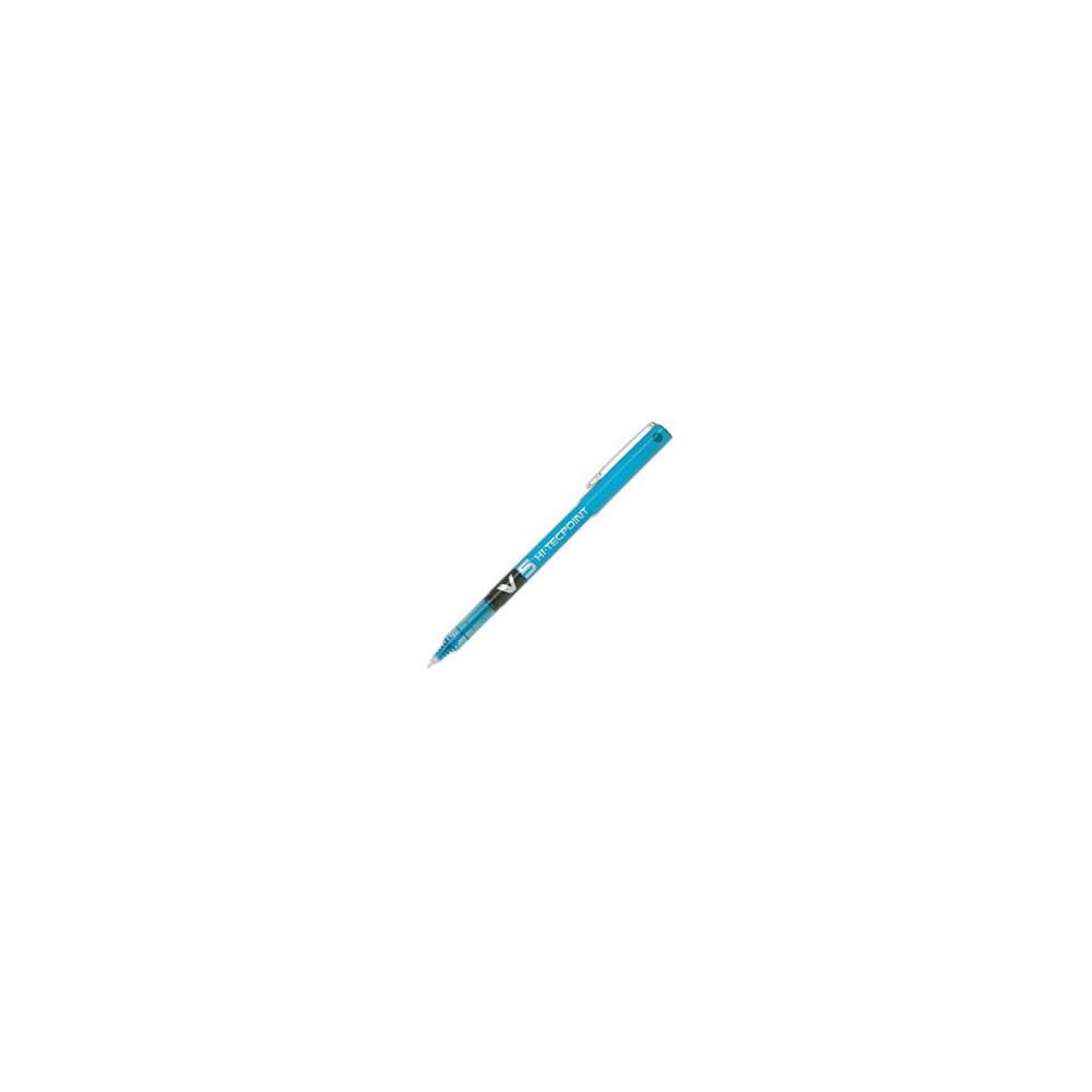 Roller PILOT V5 HI-TECPOINT - Pointe 0.5mm - TURQUOISE //