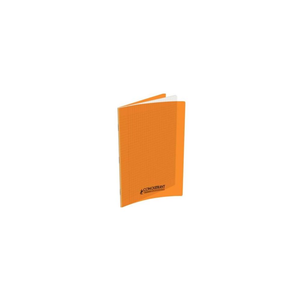 Cahier A4 Séyès 96 p Piqûre 90g Polypro ORANGE **