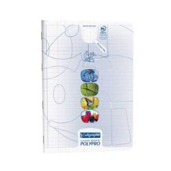 Cahier TP A4 Séyès & Uni 96 p Piqûre 90g Polypro INCOLORE - Z